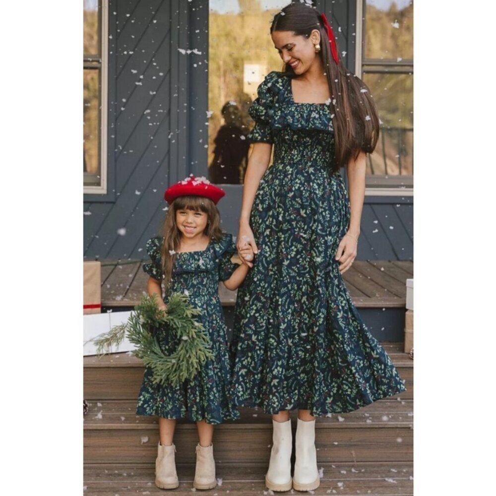 💕IVY CITY CO💕 Gracie Dress ~ Holly Print XXS NWT